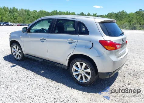 2014 Mitsubishi Outlander Sport Es from USA, damaged, VIN 4A4AP3AUXEE012341